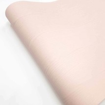 Matte Pale pink Wallpaper Painted Look Wood Grain Self Adhesive Paper - £13.54 GBP