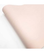 Matte Pale pink Wallpaper Painted Look Wood Grain Self Adhesive Paper - £13.47 GBP