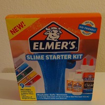 CRAFTS KIDS Elmer&#39;s Slime Starter 9 Pc Kit Kid Friendly - £7.78 GBP