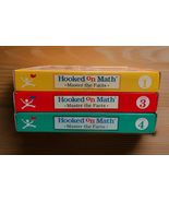 Hooked On Math Master The Facts Levels 1, 3 &amp; 4 Homeschool Kit - $57.42