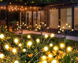 8-Pack Solar Garden Lights (Upgraded Long Lasting), 64 Led Firefly Solar... - $91.99