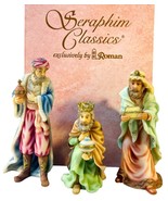 3 WISE MEN Travels from the East Figurines, Roman 1996 Seraphim Classic-... - $80.61 CAD