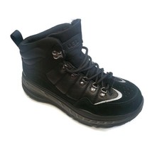 UGG CA805 Hiker Weather Sneaker Boots Waterproof Leather Black Mens 8 Wo... - $90.31