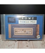Bent Creek Rowz FROWZEN MEN Cross Stitch Kit Christmas Snowman Igloo New - $24.95