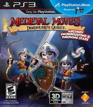 Medieval Moves: Deadmund&#39;s Quest (Sony Playstation 3, 2011) New - £11.74 GBP