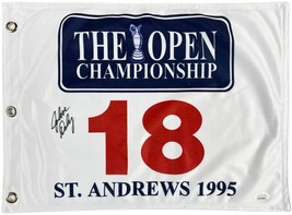 John Daly Signed Autograph St. Andrews Golf Flag 1995 Open Jsa Witness Certified - £243.58 GBP