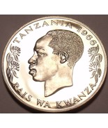 Selten Beweis Tansania 1966 50 Senti ~ 5,500 Minted ~ Hase ~ Fantastisch - £12.29 GBP