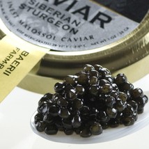 Italian Siberian Sturgeon Caviar - Malossol, Farm Raised - 0.50 oz, glass jar - $47.25