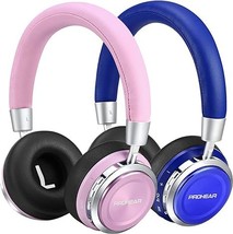 010 Kids Bluetooth Active Noise Cancelling Headphones 2Pack - Blue And Pink - £150.49 GBP