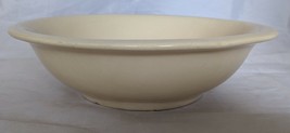 Vintage McCoy Ceramic Pottery White Kitchen Mixing Fruit Bowl 11x3 Inches USA - £11.60 GBP