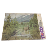 VINTAGE TUCO Forest King Deer Buck Stag 24356 Puzzle - £23.64 GBP