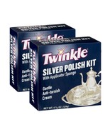 Malco Twinkle Silver Polish Cleaning Kit 4.4 oz, Pack 2 - £13.92 GBP