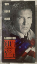 Clear and Present Danger VHS Harrison Ford, Willem Dafoe, Anne Archer New Sealed - £7.19 GBP