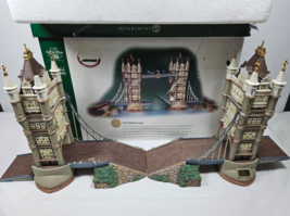 DAMAGED Department 56 Dickens Village Series 20 Tower Bridge of London in Box - £117.99 GBP