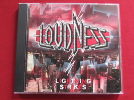 Loudness Lightning Strikes 1986 Atco Cd 790512-2 80&#39;s Hard Rock Vg+ Like New Oop - £17.90 GBP