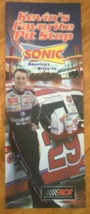 2001 NASCAR Kevin Harvick SONIC DRIVE IN Sign Light Box Menu Advertising... - $48.33