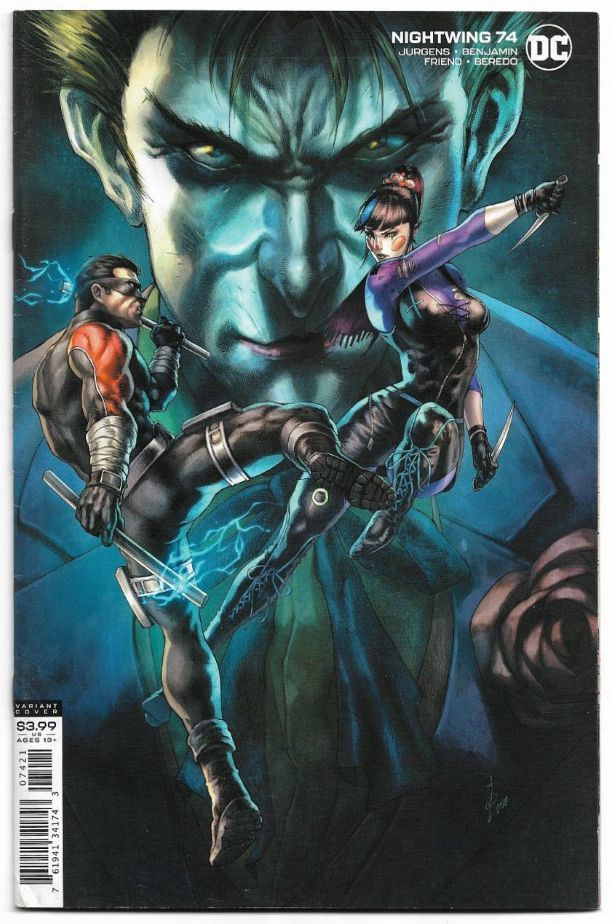 Nightwing #74 (2020) *DC Comics / Variant Cover Art By Alan Quah / Punch... - $4.00