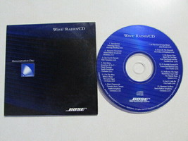 Bose Wave Radio Cd Demonstration Disc 13 Tracks Various Artists JN98284 Nfs Oop - £3.10 GBP