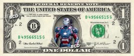 IRON MAN Patriot Marvel on REAL Dollar Bill Cash Money Bank Note Currency Ironma - $8.88