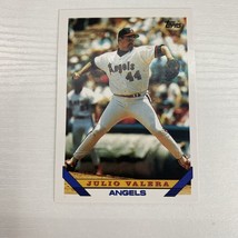 1993 Topps Julio Valera Baseball Cards #374 - $1.59