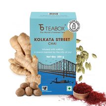 Teabox Kolkata Street Masala Chai 8.81 oz| Reminiscent Of The City Of Jo... - $34.32