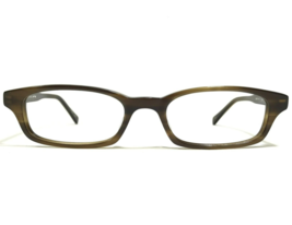 Oliver Peoples Eyeglasses Frames Zuko OT Brown Horn Rectangular 50-19-143 - £51.32 GBP