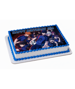 Anime Manga Blue Soccer Guys Edible Image Birthday Cake Topper Sheet - $16.14+