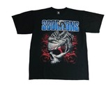 la marca de la oscuridad GERMAN Rock Band The Scorpions Black T-shirt Sz XL - £33.87 GBP