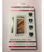 ZNITRO Tempered Glass Screen Protector For Motorola Droid Turbo 2, CLEAR - £14.51 GBP
