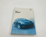 2007 Mazda 3 Owners Manual Handbook OEM K03B30006 - $14.84
