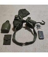VTG US Military Vietnam Web Belt Set Nylon Belt w/ 100 RD Pouch Medical ... - €156,59 EUR