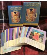 Doreen &amp; Grant Virtue Angels Of Abundance 44 Oracle Card Deck Used?? OOP... - €48,75 EUR