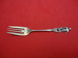 Nuremberg by Gorham Sterling Silver Salad Fork 5 7/8&quot; Man Carrying Wine Decanter - £225.35 GBP
