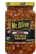 &quot;MT.OLIVE MILD PICKLE SALSA - 16 Oz - Pack Of 4 - Authentic Flavor &amp; Fre... - £17.93 GBP