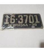 1934 1935 1936 1937 1938 1939 Nebraska License Plates - $19.79+