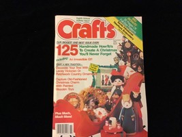 Crafts Magazine November 1985 Handmade How To’s to create a Christmas, - £7.90 GBP