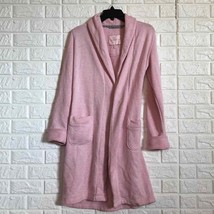 Victoria’s Secret light pink knit fleece robe - £29.65 GBP