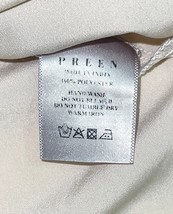Preen Thornton Bregazzi Slip Dress Beige Size S Adjustable Straps image 9