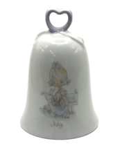Precious Moments Porcelain Bell Month of July - $22.05