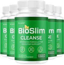 (5 Pack) BioSlim Cleanse Capsules - Official Bio Slim Cleanse Loss Pills... - $108.42