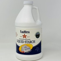 Faultless Liquid Starch Concentrated 64 Ounce Great for Crafts - $36.00