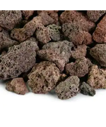 Natural Volcanic Lava Rock 3/4 Inch 10 Lbs Red Fireplace Garden Landscape - $30.88