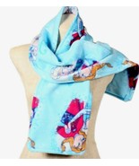 Frozen Elsa Handmade Fleece Winter Scarf 54 X 8 Inches NEW - $9.85