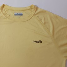 Columbia PFG M1409 Mens Yellow Fishing Graphic Long Sleeve Pullover Shirt Size S image 4