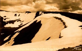 Vintage Sanborn RPPC-SNOW Banks On Trail Ridge Road At Fall River Pass, Co BK66 - £3.88 GBP