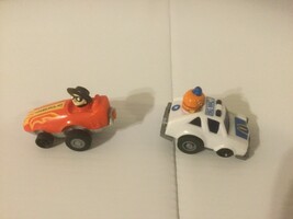 Vintage Big Mac &amp; Hamburglar Pull Back Car by McDonalds from Ertl 1984 2 inch - £4.71 GBP