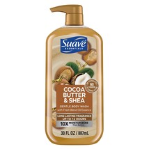 Suave Essentials Gentle Body Wash, Cocoa Butter &amp; Shea, 30 oz - $220.78 MXN