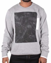 LRG Men&#39;s Heather Grey L-Coalition Crewneck Sweatshirt Fleece Sweater NWT - £76.60 GBP