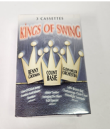 Kings Of Swing 3 Cassette Set 30 Songs Benny Goodman Count Basie Glenn M... - £5.80 GBP