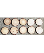 Set of 10 Rustic Wood Slices for Centerpieces Baby Showers Parties Used ... - $88.88 CAD